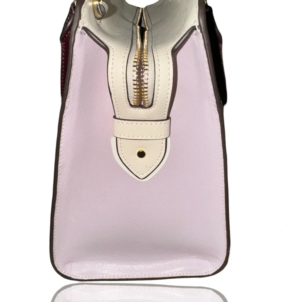 Kate Spade Small Crossbody Purse (Madison) lilac and cream: Brand New
